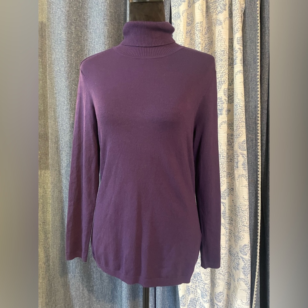 Chico's Long Sleeve Turtleneck Sweater Size 0